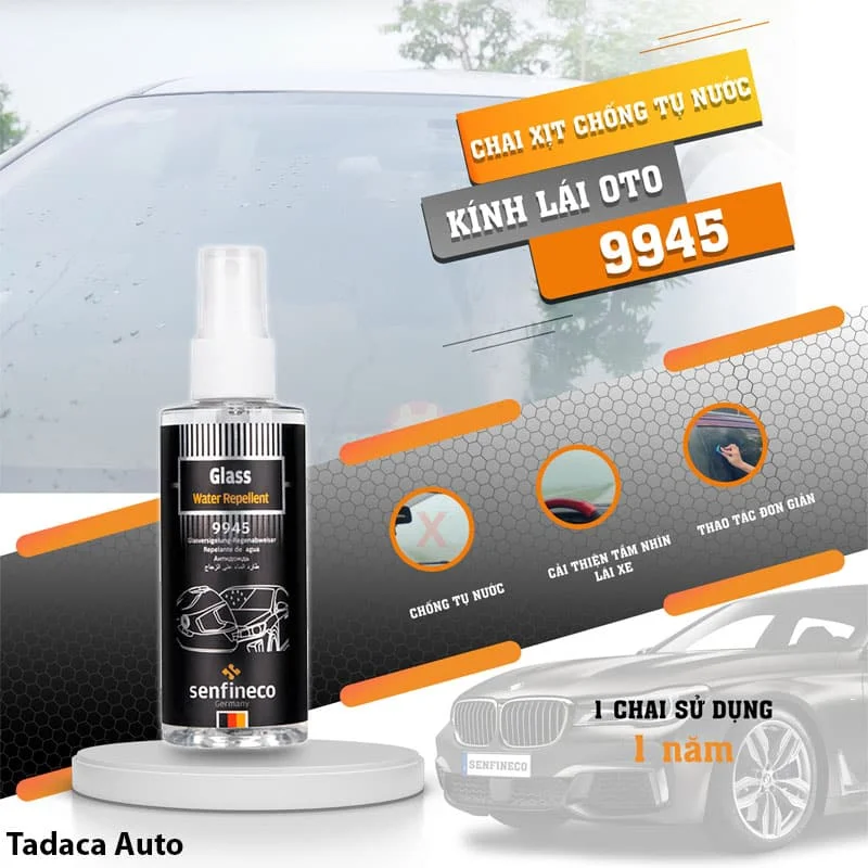 Xịt Chống Bám Nước Ô Tô Senfineco 9945 Đức Chính Hãng
