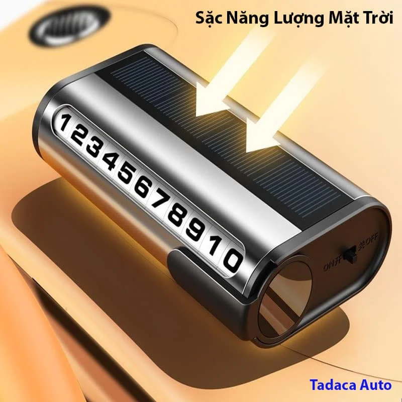 Bảng Số Điện Thoại Ô Tô Năng Lượng Mặt Trời