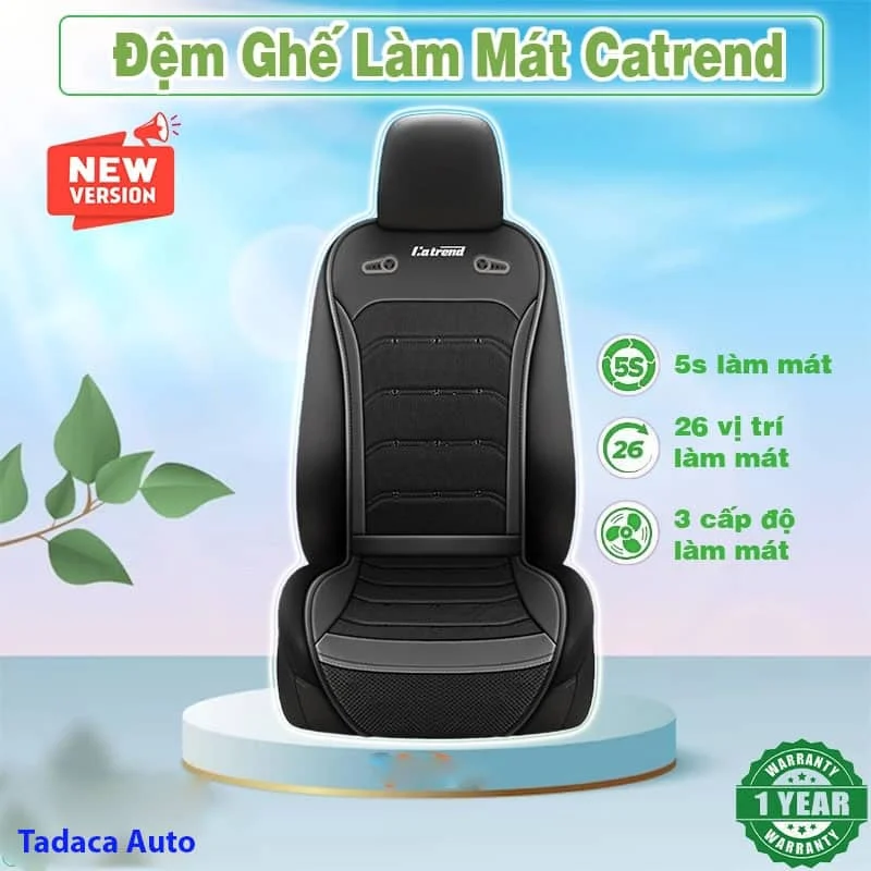 Lót Ghế Ô Tô Điều Hòa Catrend Cao Cấp