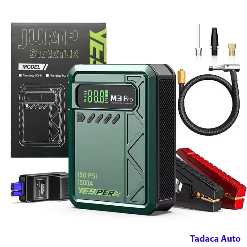 Bơm Lốp Kiêm Kích Bình Yesper M3 Pro Cao Cấp