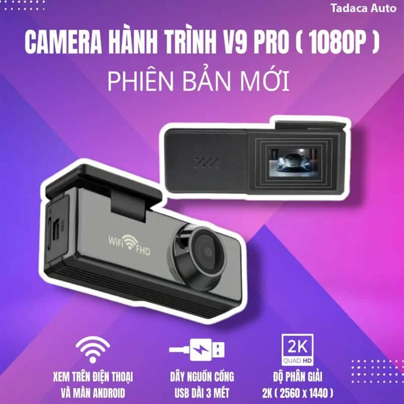 Camera Hành Trình V9 PRO Chính Hãng