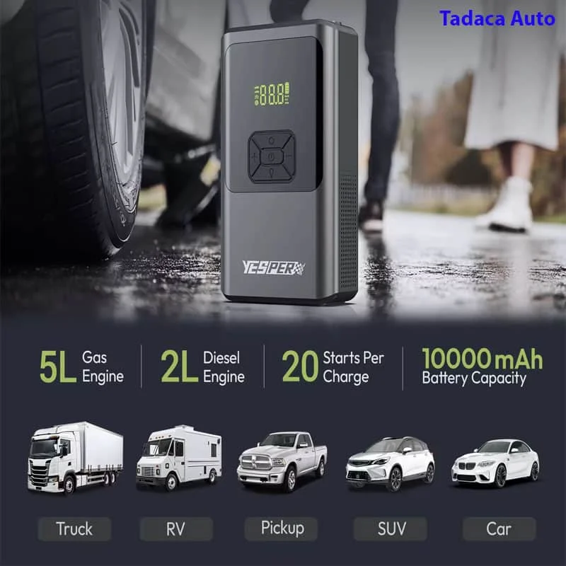 Bơm Lốp Kiêm Kích Bình Yesper 1500A Cao Cấp