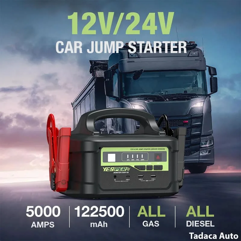 Kích Bình Xe Tải Yesper X2 12V-24V 5000A Siêu Mạnh