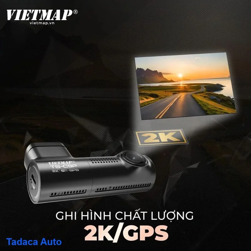 Camera Hành Trình Vietmap TSC9P Ghi Hình 2K