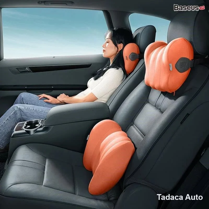 Gối Tựa Đầu Ô Tô Baseus 3D Cao Cấp