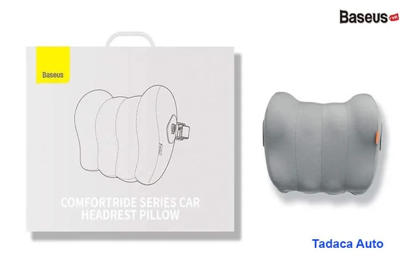 Gối Tựa Đầu Ô Tô Baseus 3D Cao Cấp