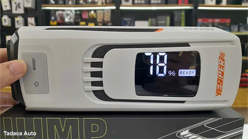 Kích Bình Ắc Quy Ô Tô Yesper FAST MAX 4120A Siêu Khủng