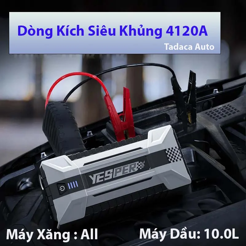 Kích Bình Ắc Quy Yesper Speed 4120A Chính Hãng