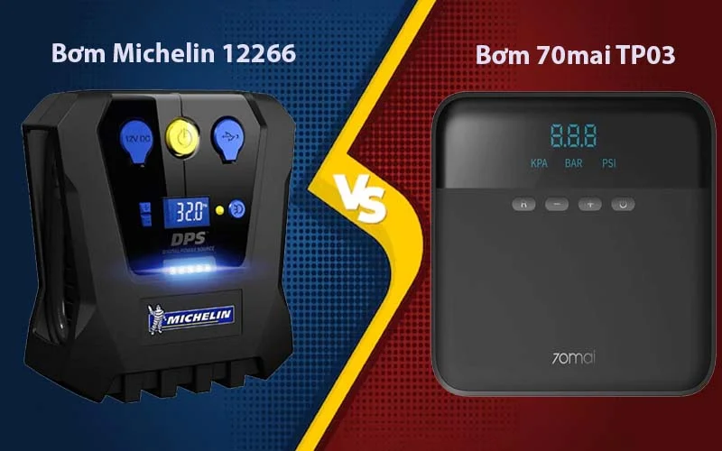 Bơm 70mai TP03 Và Bơm Michelin 12266 Nên Chọn Bơm Nào ?
