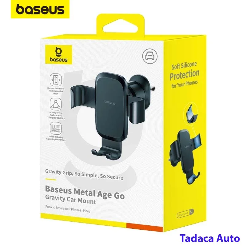 Giá Kẹp Điện Thoại Baseus Metal Age 3 Chính Hãng