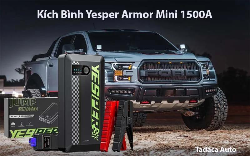 Kích Bình Ắc Quy Yesper Armor Mini 1500A