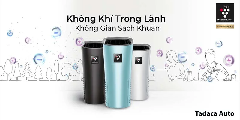Máy Lọc Không Khí Ô Tô Sharp NX2E Chính Hãng