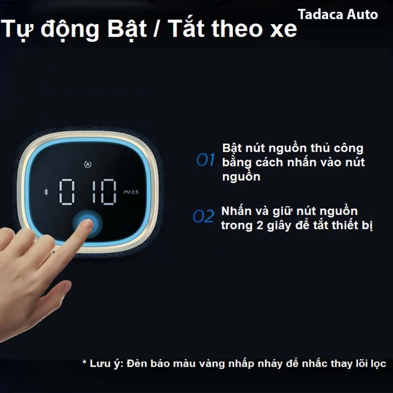 Máy Lọc Không Khí Ô Tô Philips S7601 Chính Hãng