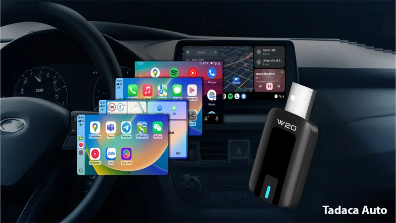 Bộ Kết Nối Không Dây Carplay Vietmap W20 Chính Hãng