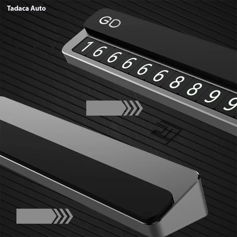 Bảng Số Điện Thoại Ô Tô GP Parking Card