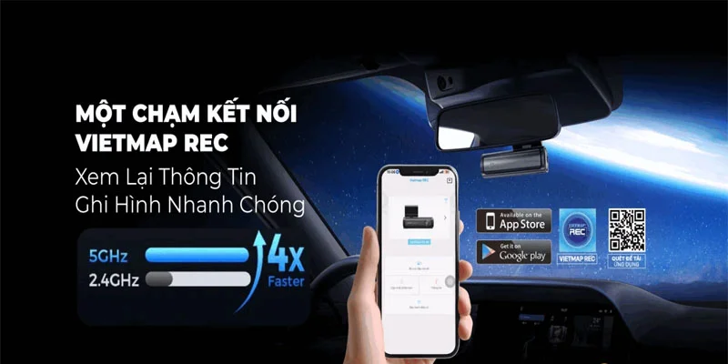 Vietmap Ra Mắt Camera Hành Trình TS-5K Siêu Nét
