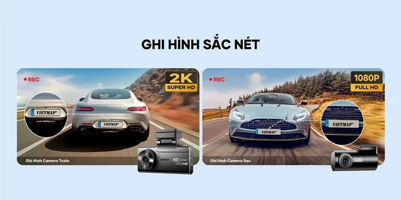 Vietmap Ra Mắt Camera Hành Trình SpeedMap M2 Thông Minh