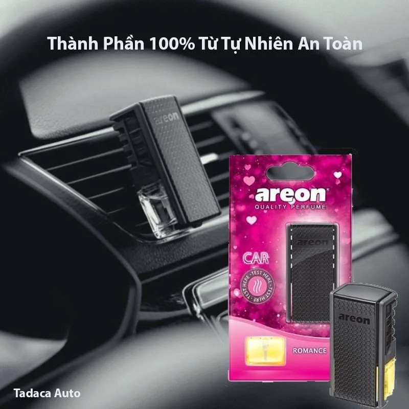 Nước Hoa Kẹp Cửa Gió Ô Tô Areon Romance