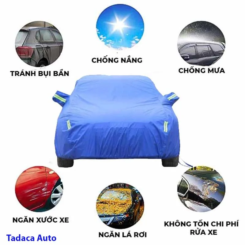 Bạt Ô Tô Vải Dù Gió Cao Cấp Siêu Bền