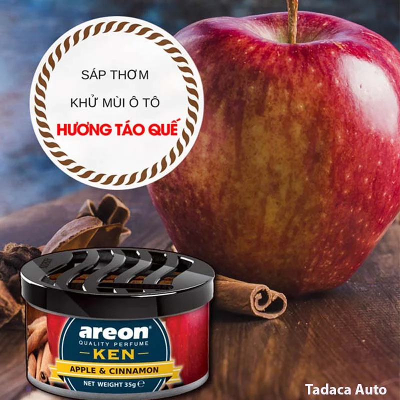 Sáp Thơm Ô Tô Areon Táo Quế Chính Hãng