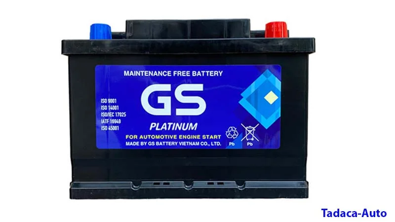 Ắc Quy Ô Tô GS 60Ah-12V Chính Hãng