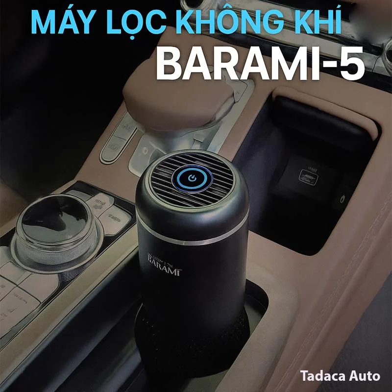 Máy Lọc Không Khí Ô Tô BARAMI-5 Hàn Quốc