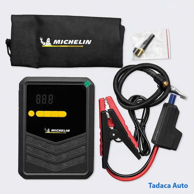 Bơm Lốp Kiêm Kích Bình Michelin BCJS003-1 Đa Năng