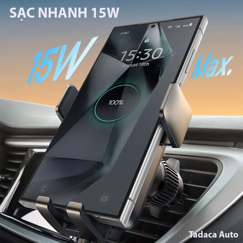 Giá Đỡ Điện Thoại Kiêm Sạc Không Dây Baseus Wisdom Pro