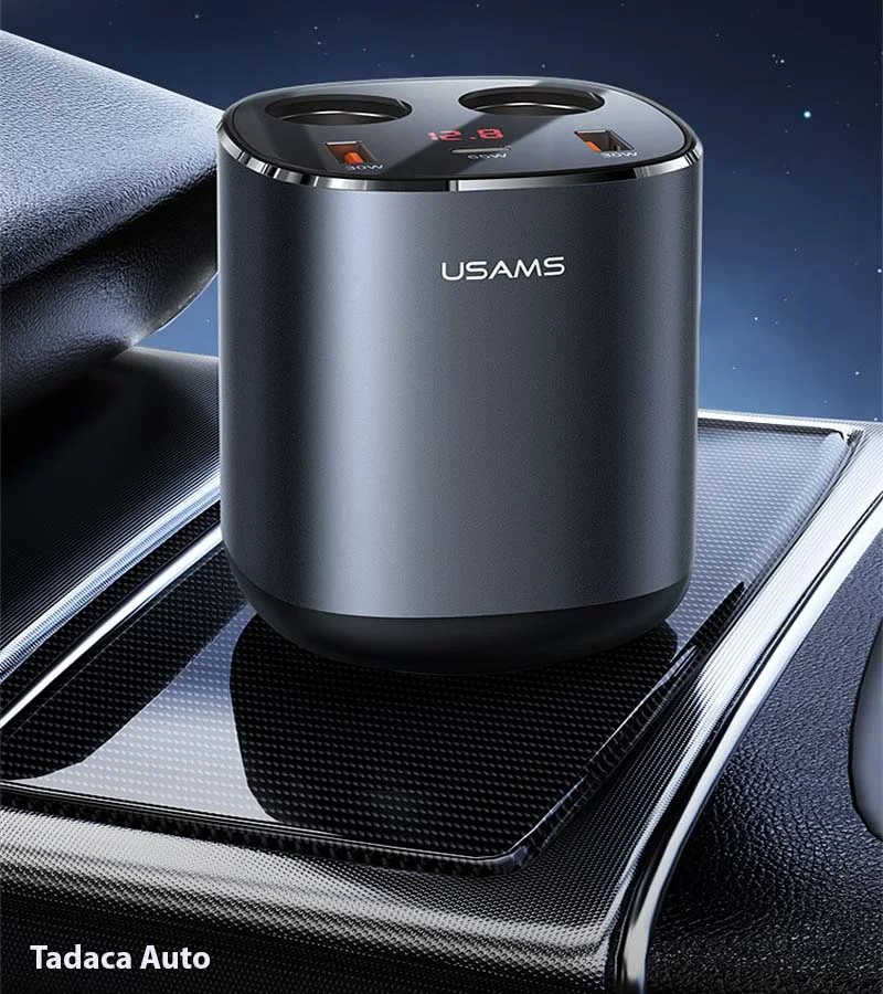 Tẩu Sạc Ô Tô USAMS CC151 245W Chính Hãng