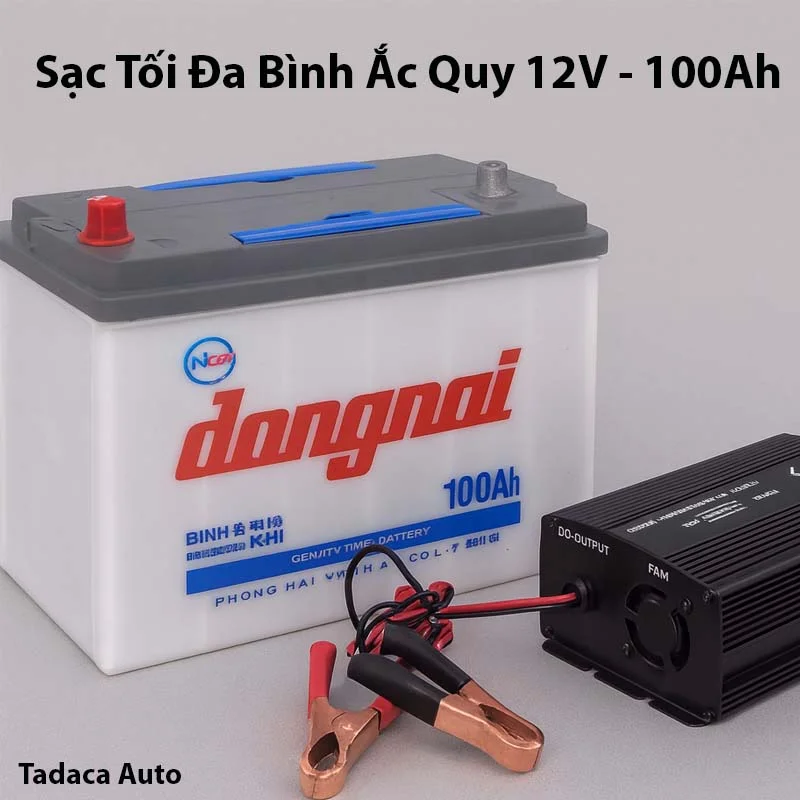 Sạc Ắc Quy JYINS 12V/10A 100Ah Chính Hãng
