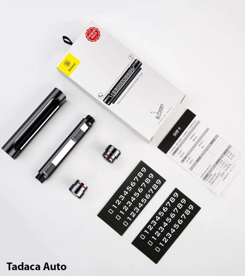 Bảng Số Điện Thoại Ô Tô Baseus