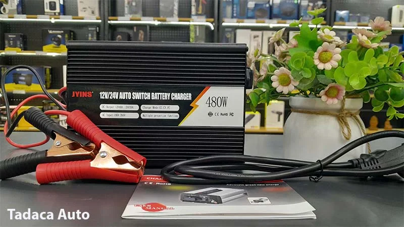 Sạc Ắc Quy JYINS 12V/24V 480W Siêu Khủng