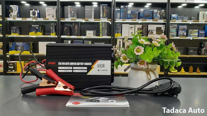 Sạc Ắc Quy JYINS 12V/24V 480W Siêu Khủng
