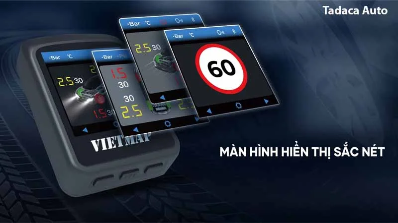 Cảm Biến Áp Suất Lốp Vietmap TW50 Van Trong