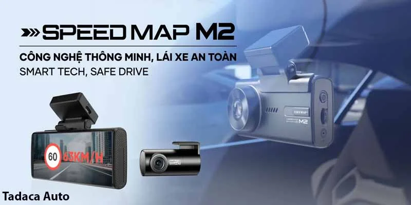 Camera Hành Trình Vietmap SpeedMap M2 2K Siêu Nét