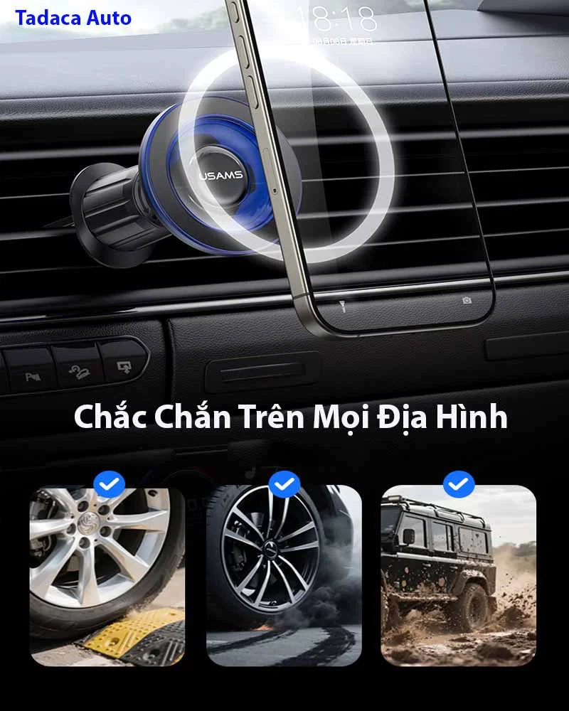 Giá Đỡ Điện Thoại Ô Tô USAMS ZJ081