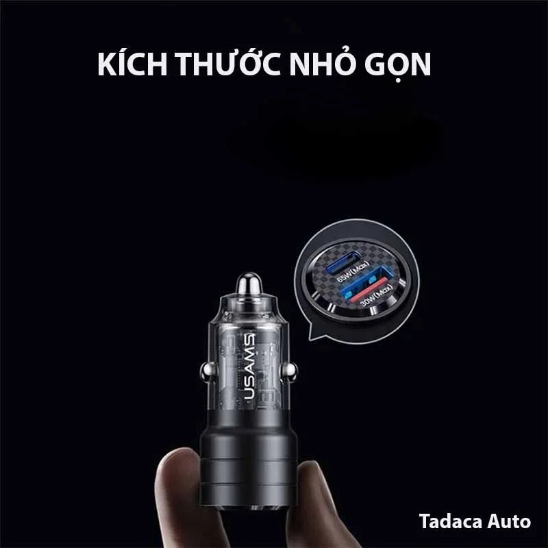 Tẩu Sạc Ô Tô USAM CC176 95W