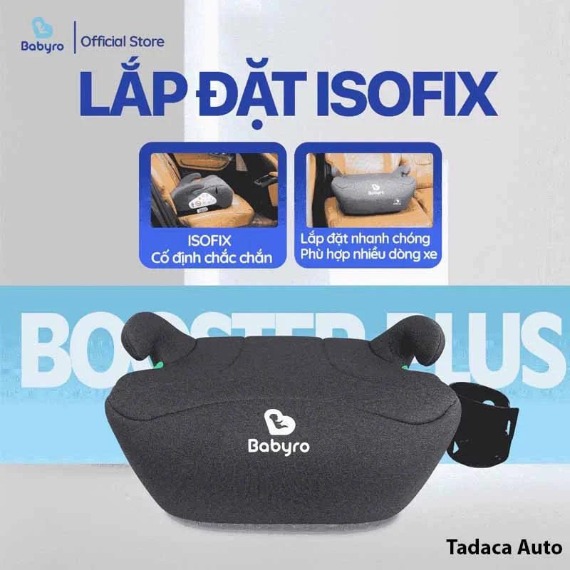 Ghế Ngồi Ô Tô Trẻ Em BABYRO BOOSTER PLUS