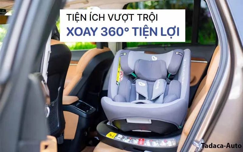 Ghế Ngồi Trẻ Em Ô Tô BABYRO I-SPINSAFE Chuẩn Châu Âu