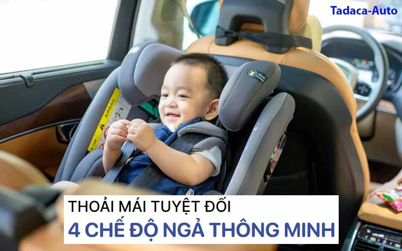 Ghế Ngồi Trẻ Em Ô Tô BABYRO I-SPINSAFE Chuẩn Châu Âu