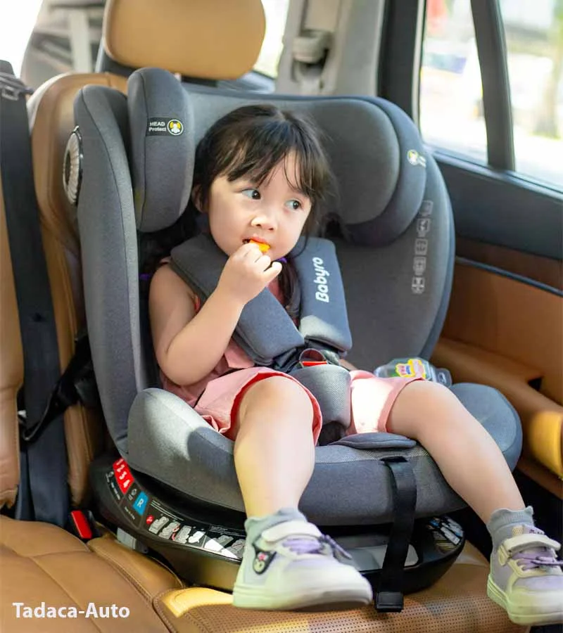 Ghế Ngồi Trẻ Em Ô Tô BABYRO SPINSAFE Chuẩn Châu Âu