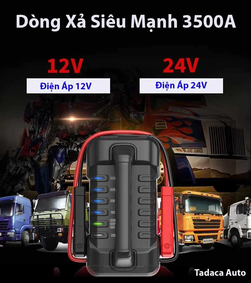 Kích Bình Xe Tải 12V-24V Yesper 326