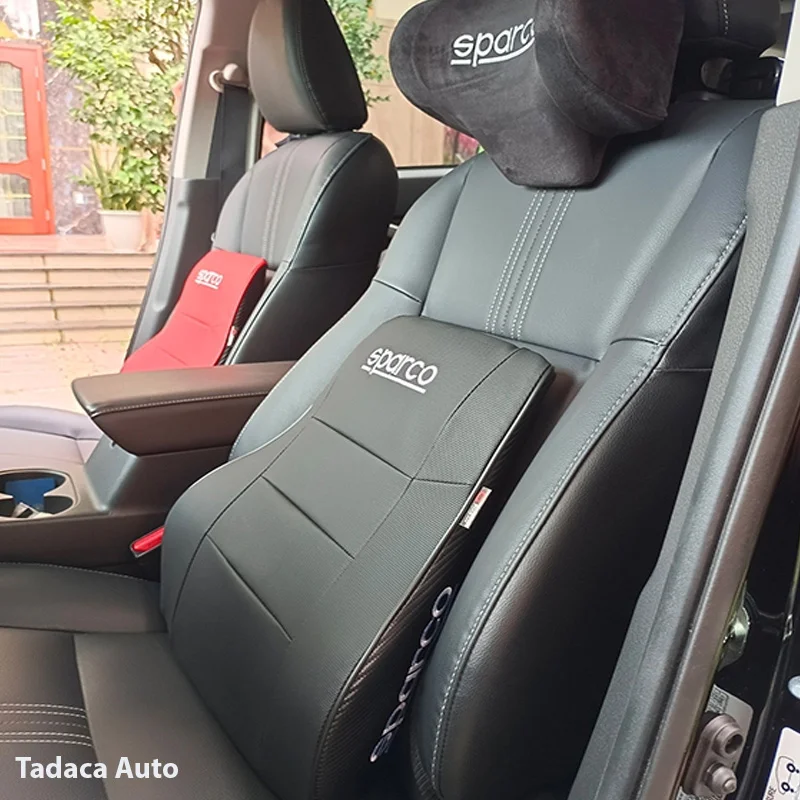 Gối Tựa Lưng Ô Tô Sparco Cao Su Non Cao Cấp
