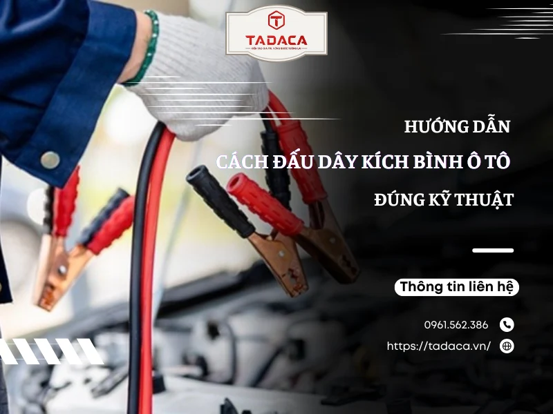 Hướng Dẫn Cách Đấu Dây Kích Bình Ô Tô Đúng Kỹ Thuật