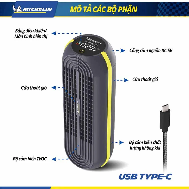 Máy Lọc Không Khí Ô Tô Michelin ML79