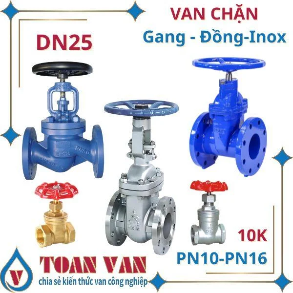 Van chặn D25
