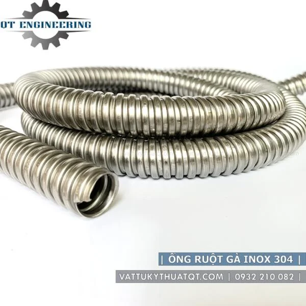 Ruột gà inox