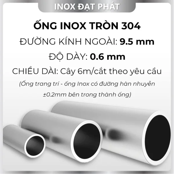 Ống inox dày