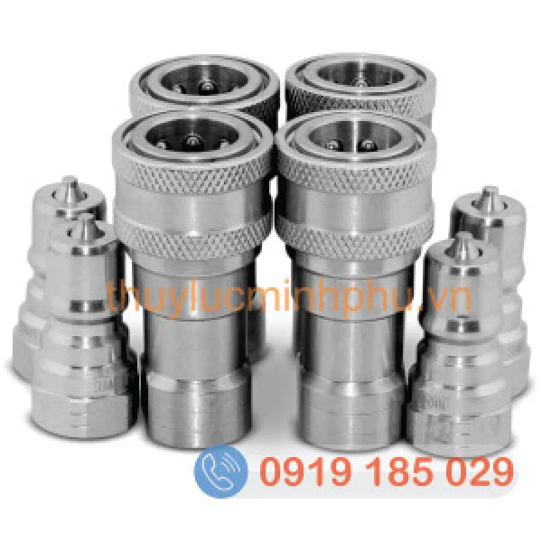 Khớp nối nhanh thủy lực inox