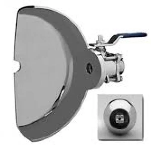 Spray ball valve